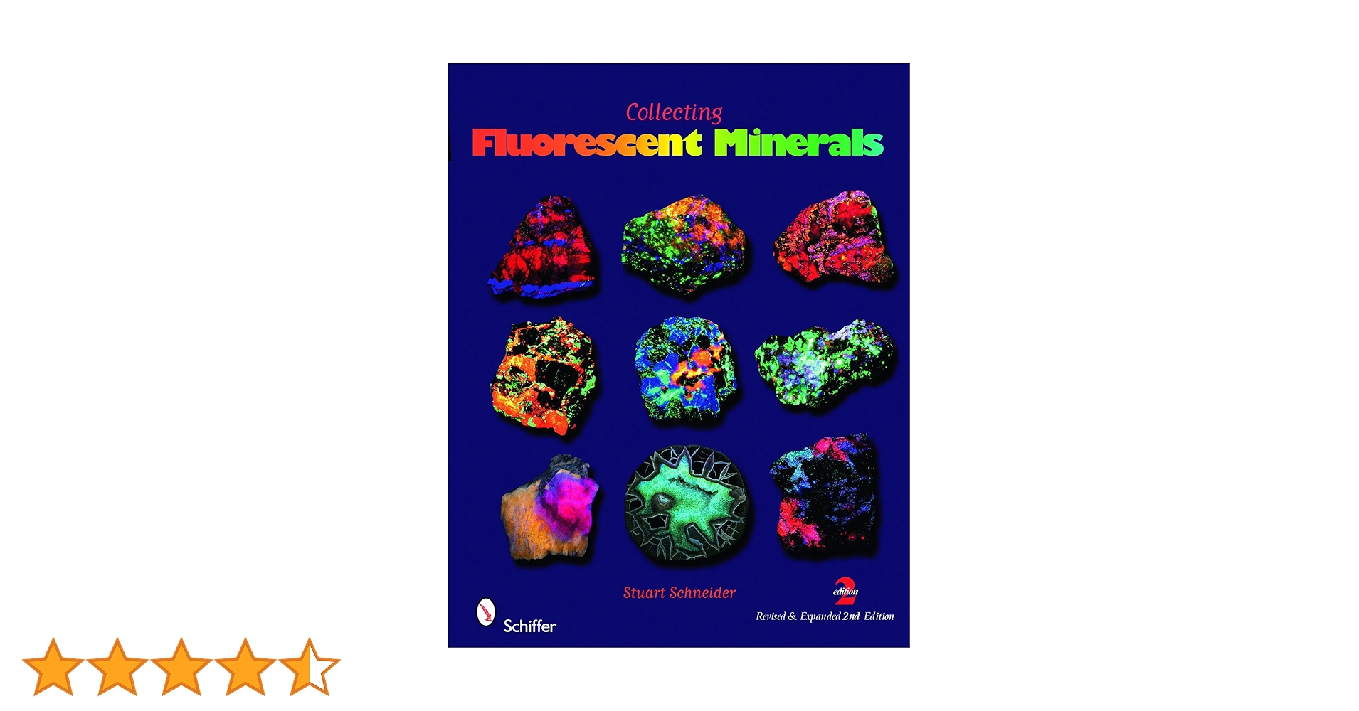 洋書 Fluorescent Minerals/Stuart L. Schneider Collecting Fluorescent Minerals | Amazon.com.br